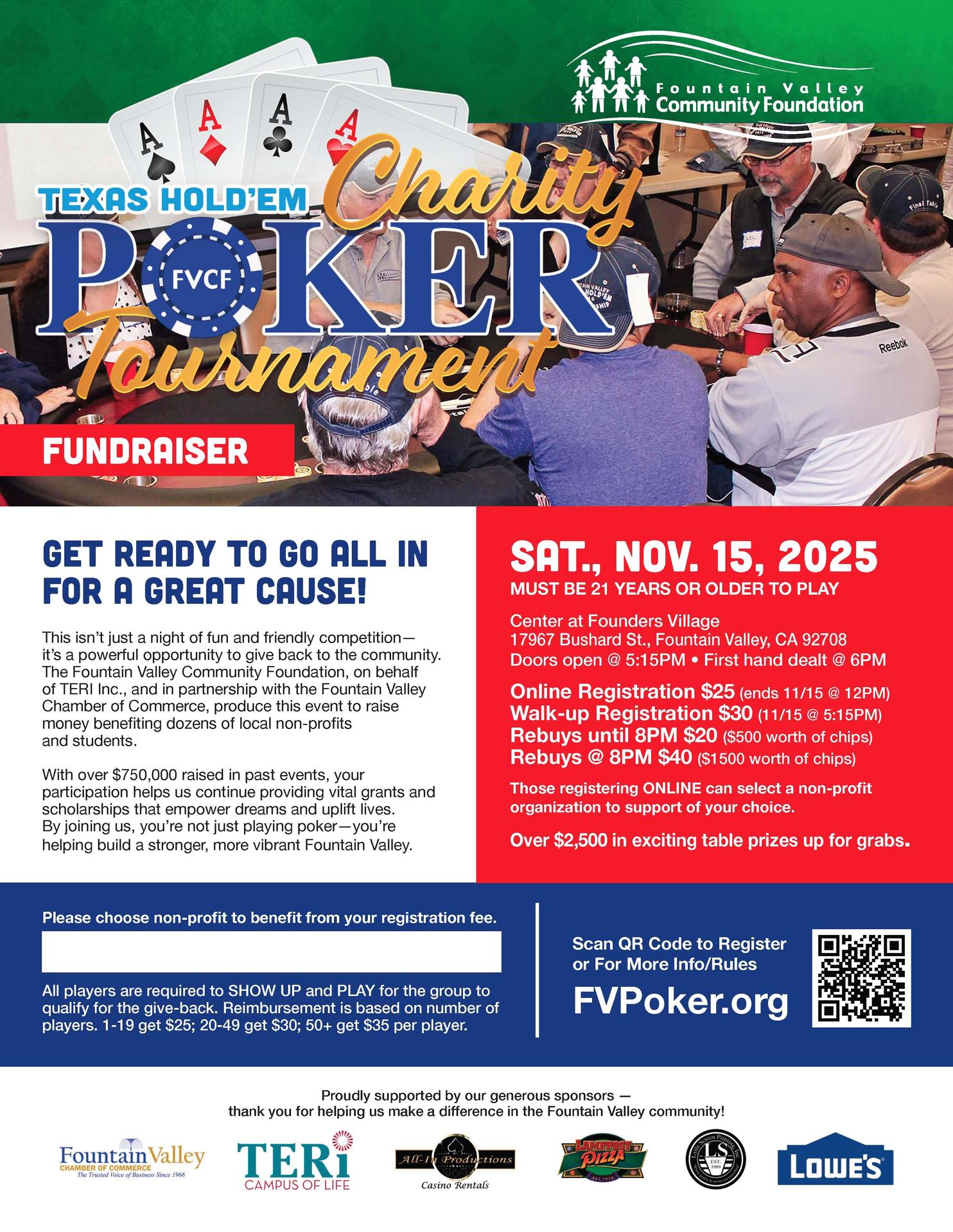 Charity Poker Tournament