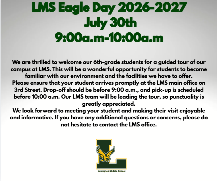 LMS Eagle Day Flyer