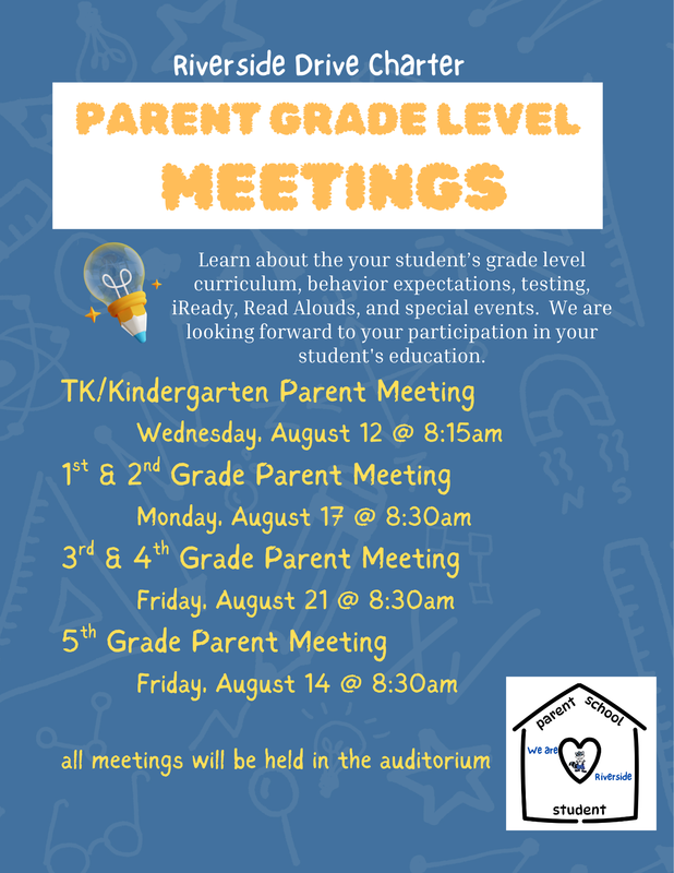 Parent Grade Level Meetings Featured Photo