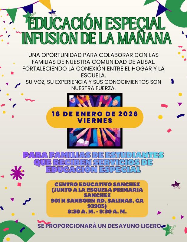 Flier Morning Brew event Spanish