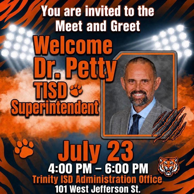 Dr Petty Meet and Greet Flyer