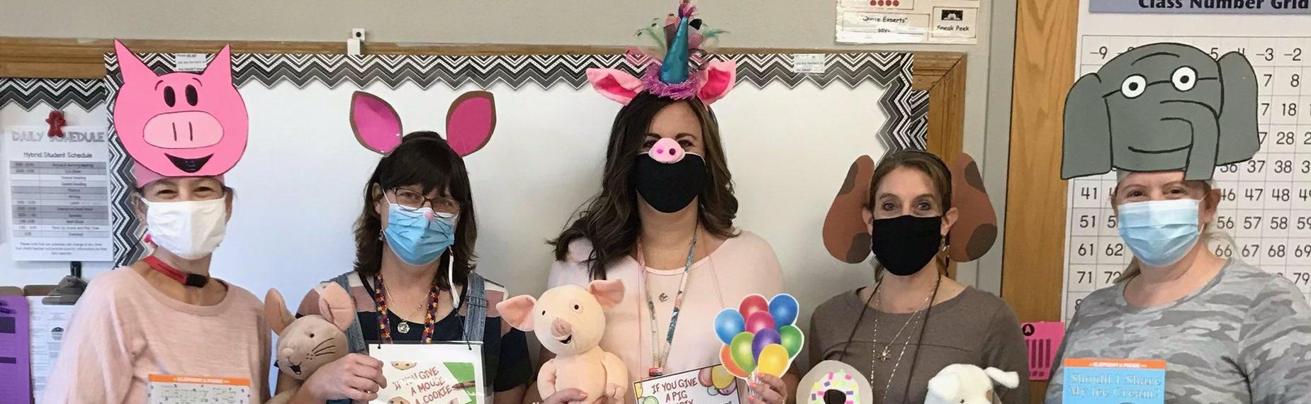1st Grade Team Dress up as your Favorite Character
