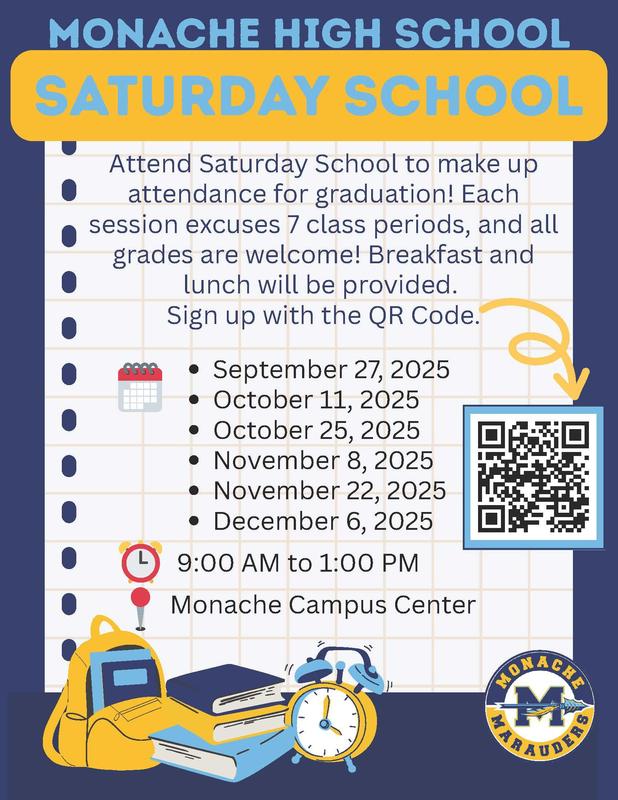 Saturday School Flyer