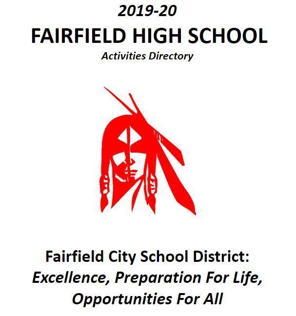 Image for 2019-20 Activities Directory cover