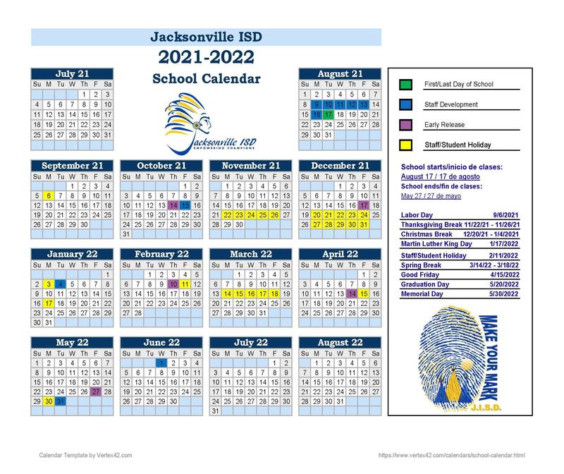 21-22 calendar