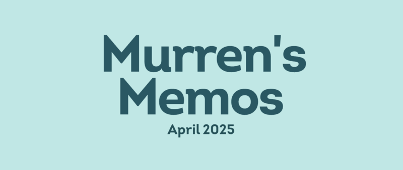 Murren's Memo Header