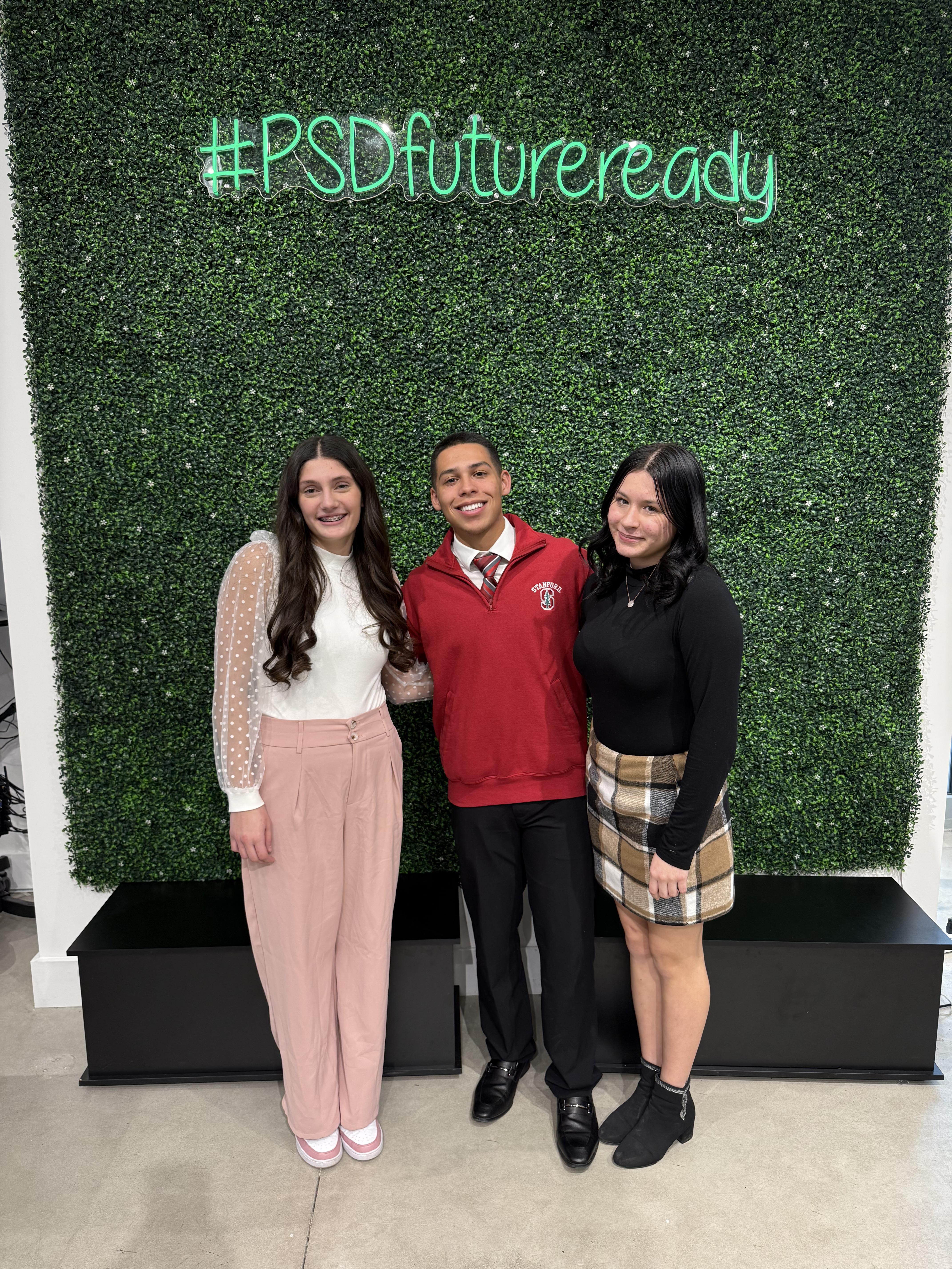 Kyra Jessop, Jordan Davis and Ana Ramirez