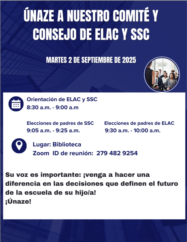 Your voice matter-Come make a difference in the decisions that shape your child's school's future