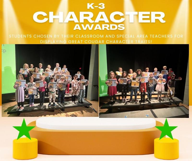 January 2026 K-3 Character Awards