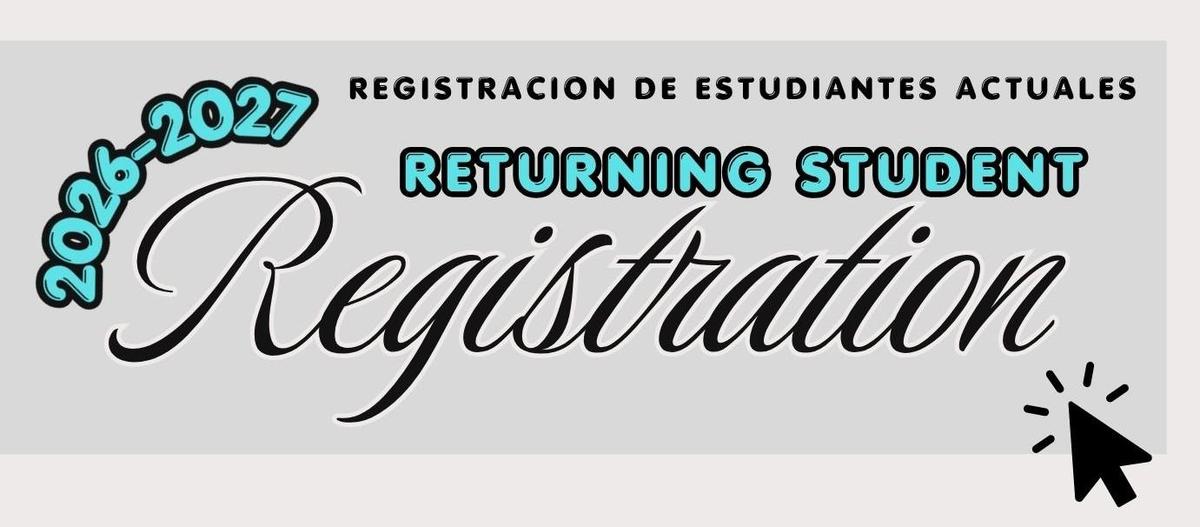 26-27 Returning Student Registration