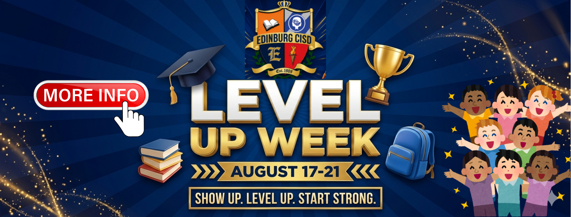 ECISD Level Up Week
August 17-21
Banner