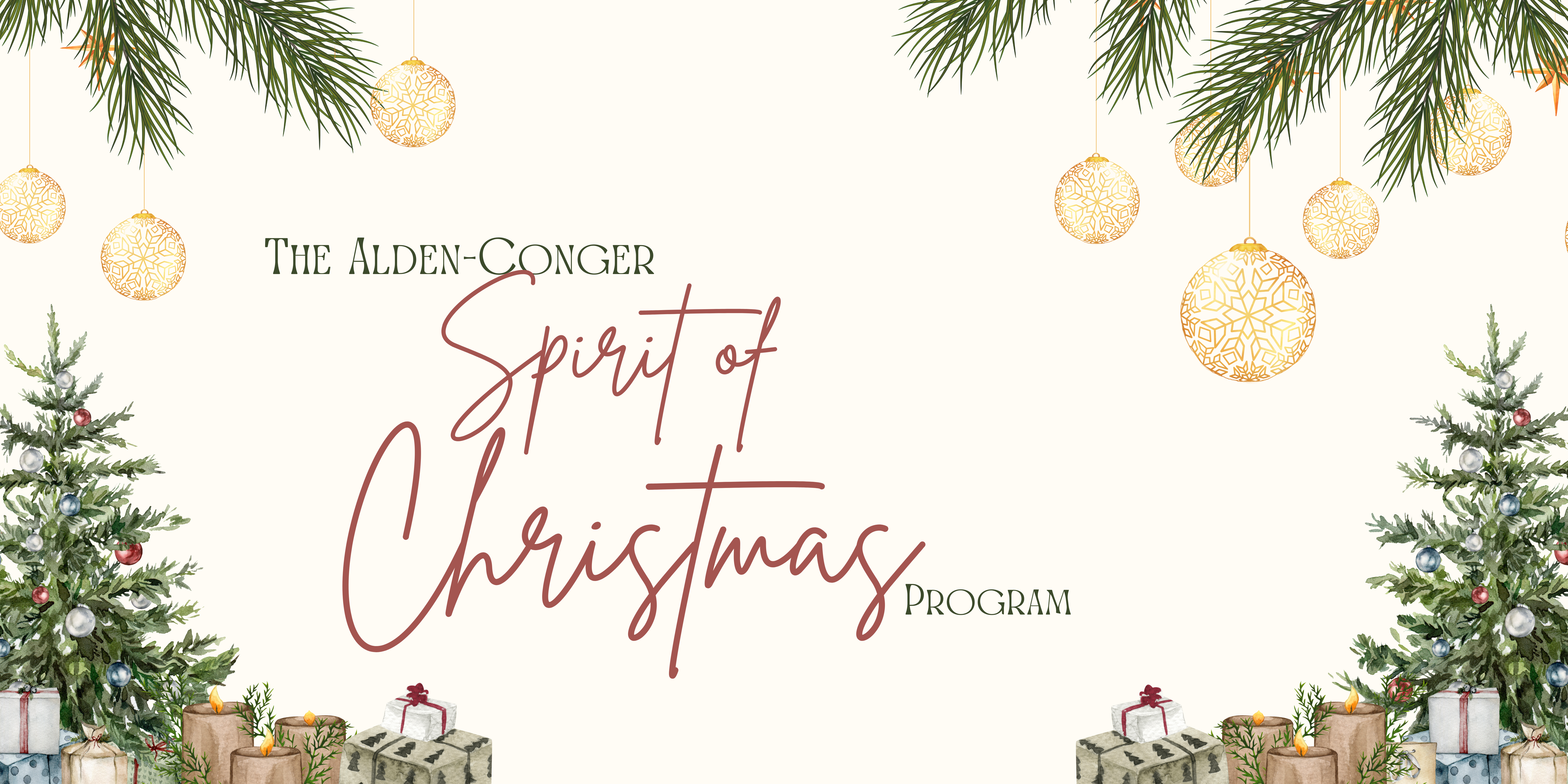 Alden-Conger Spirit of Christmas