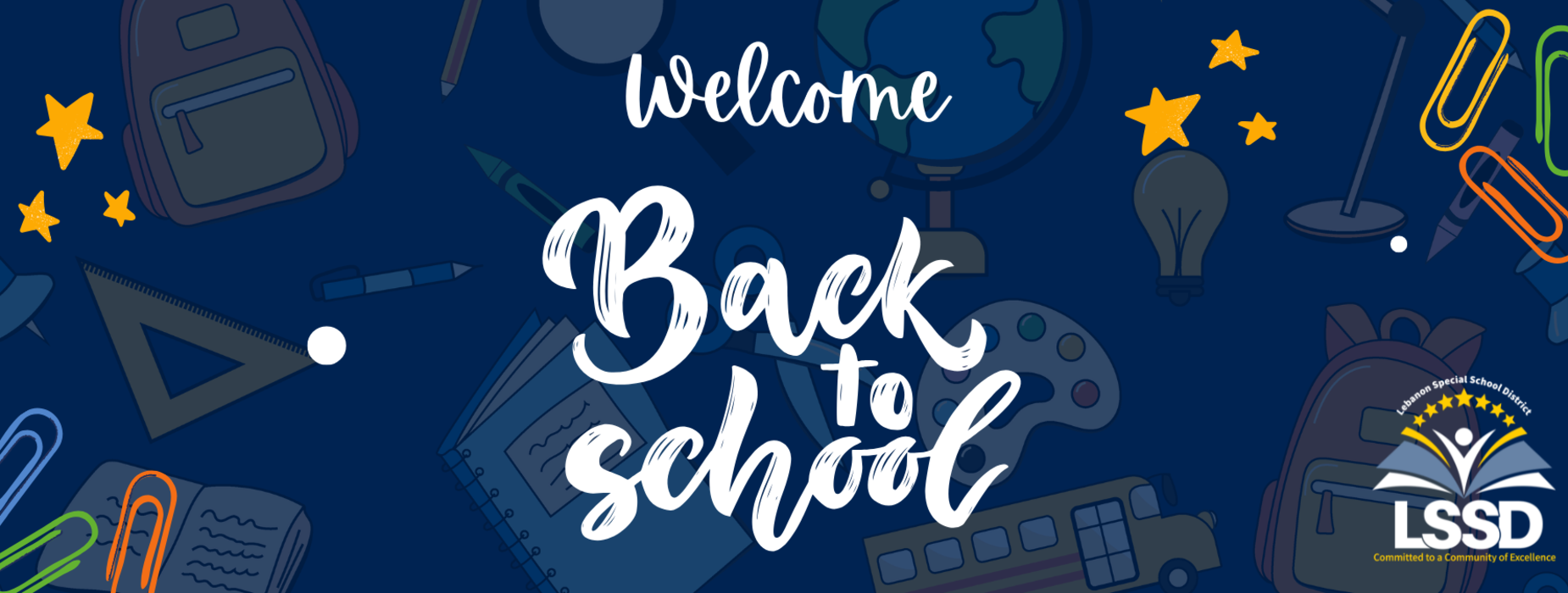 Welcome Back to School Banner