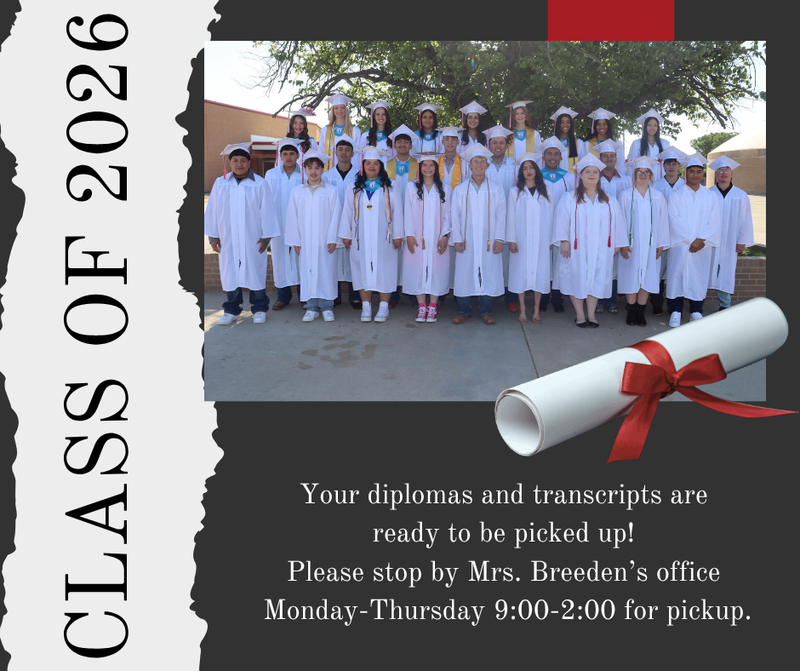 Class of 2026 Diploma Packets are Ready! Featured Photo