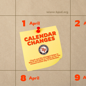 Calendar Changes