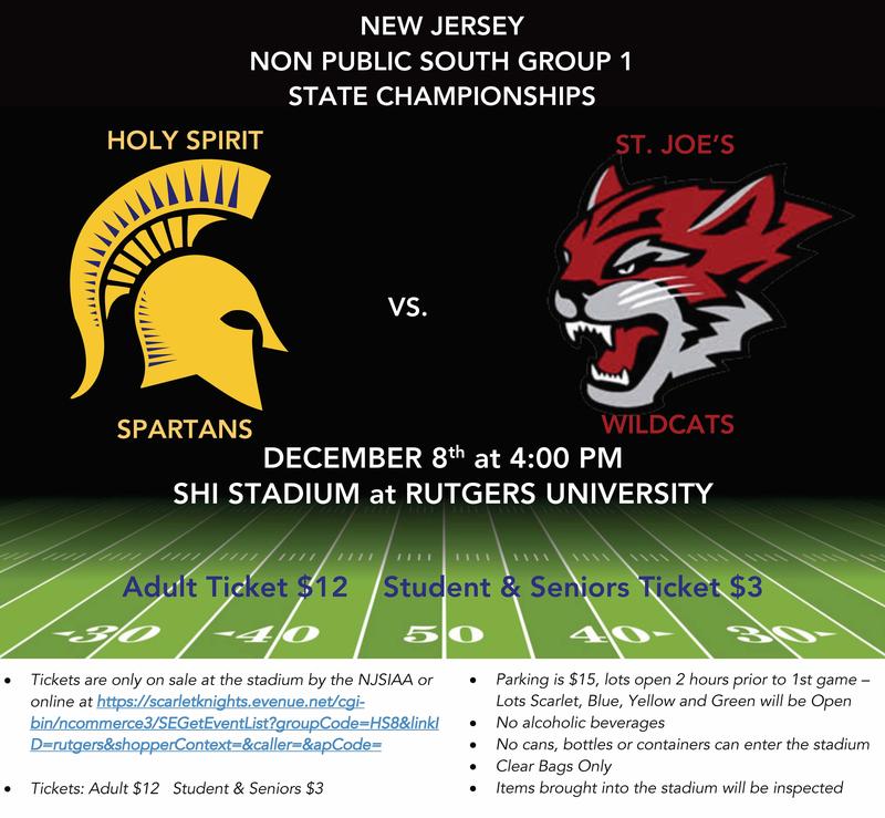 STATE CHAMPIONSHIP GAME - GO SPARTANS! Featured Photo