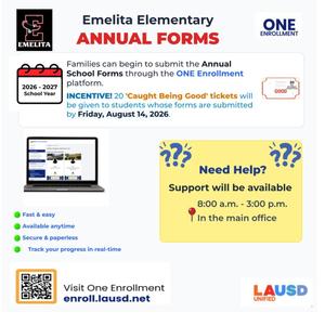 Annual Forms complete online