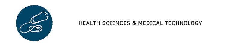 Circular image icon of medical stethoscope