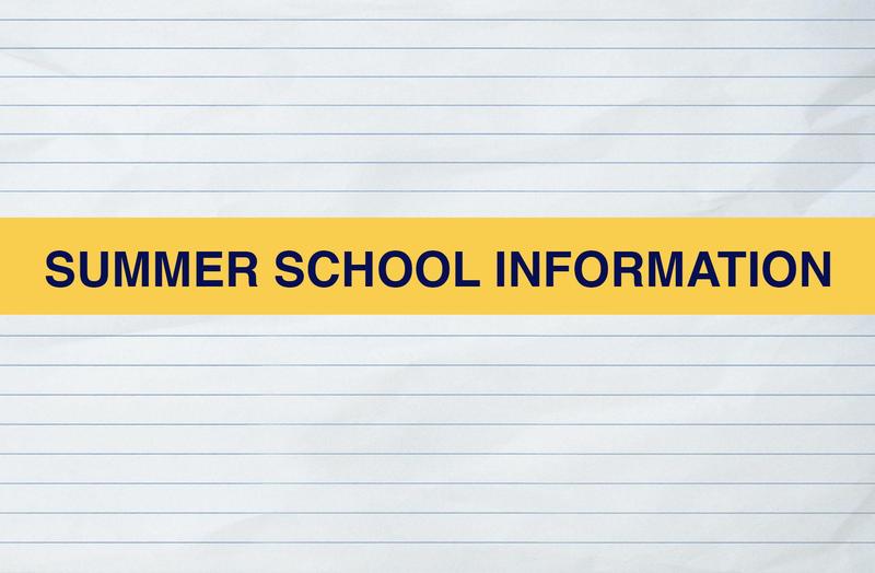 Summer School 2020 Information Featured Photo
