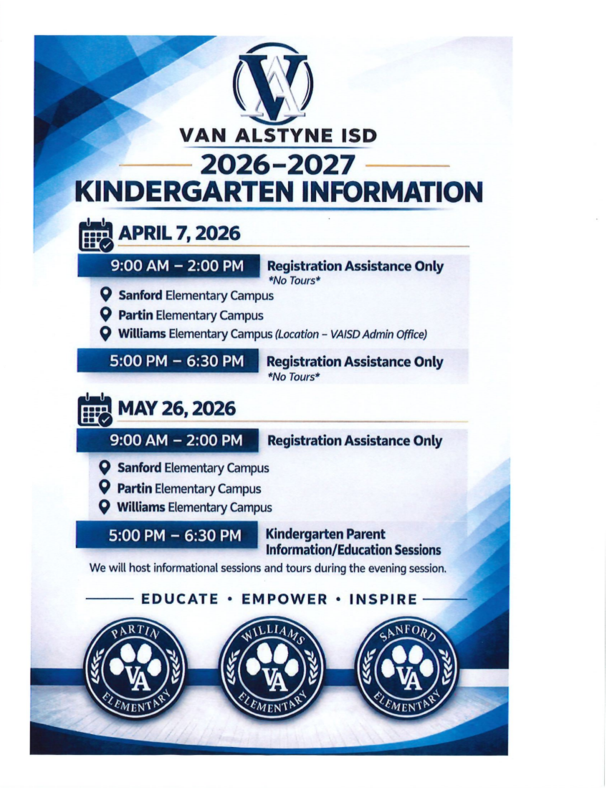 kinder registration Thumbnail Image
