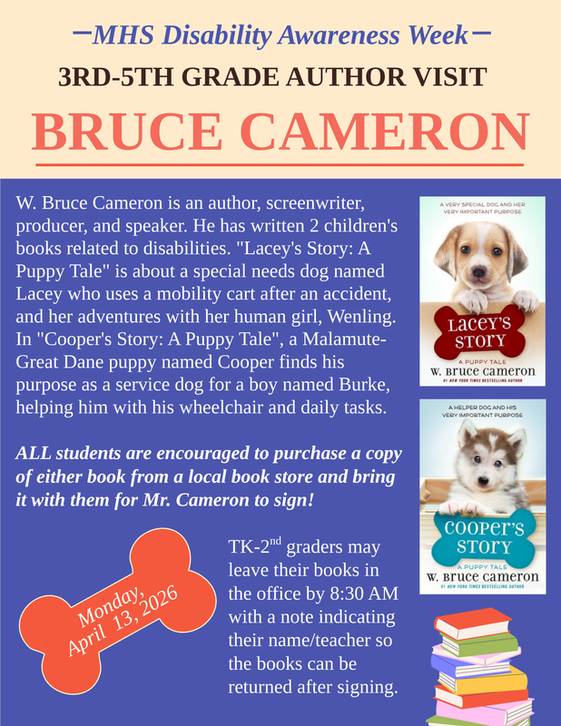 Assembly for Disability Awareness Week - Author Visit & Book Signing Featured Photo