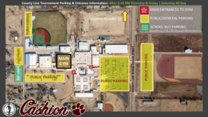 Cashion Parking Map