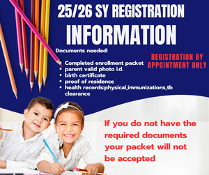Registration information