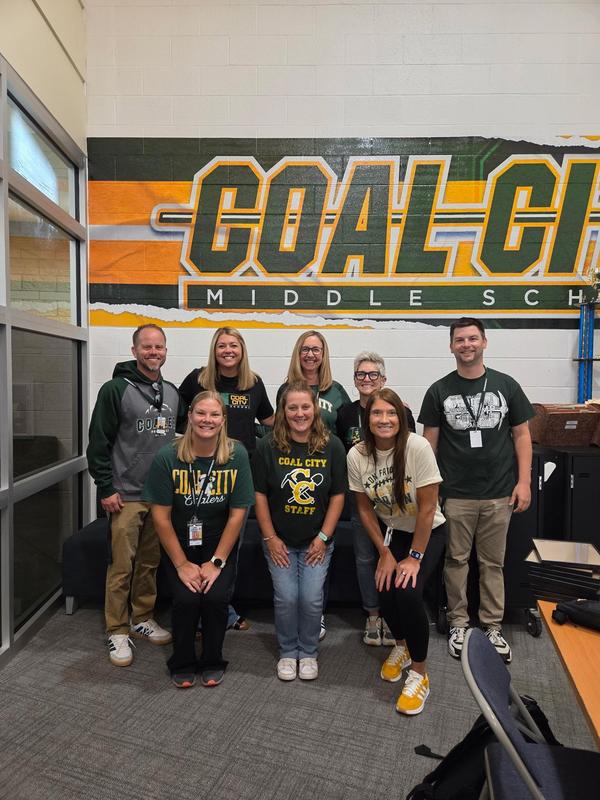 Coal City Middle School office staff.