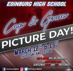 Picture Day is March 12th and 13th, 2026