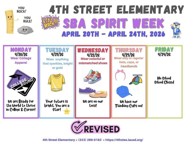SBA Spirit Week