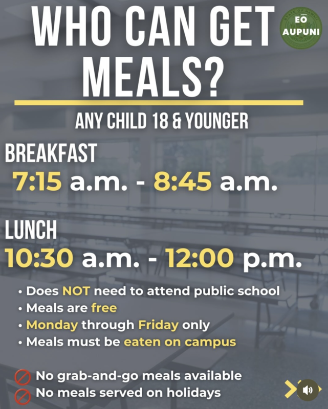 Free Summer Meals for OUR KEIKI! Featured Photo
