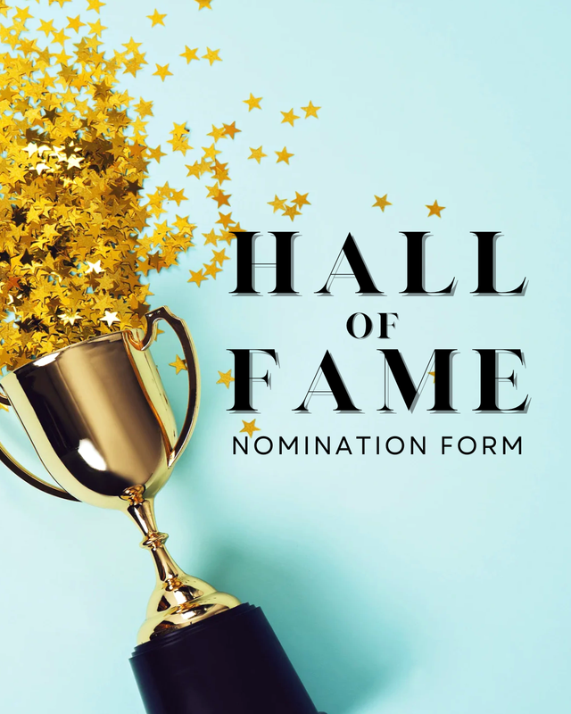 A gold trophy overflowing with gold star-shaped confetti against a light blue background, featuring the text 