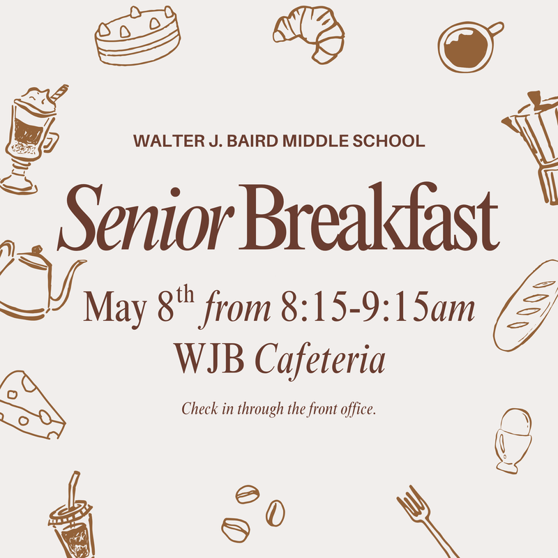 Senior Breakfast Graphic