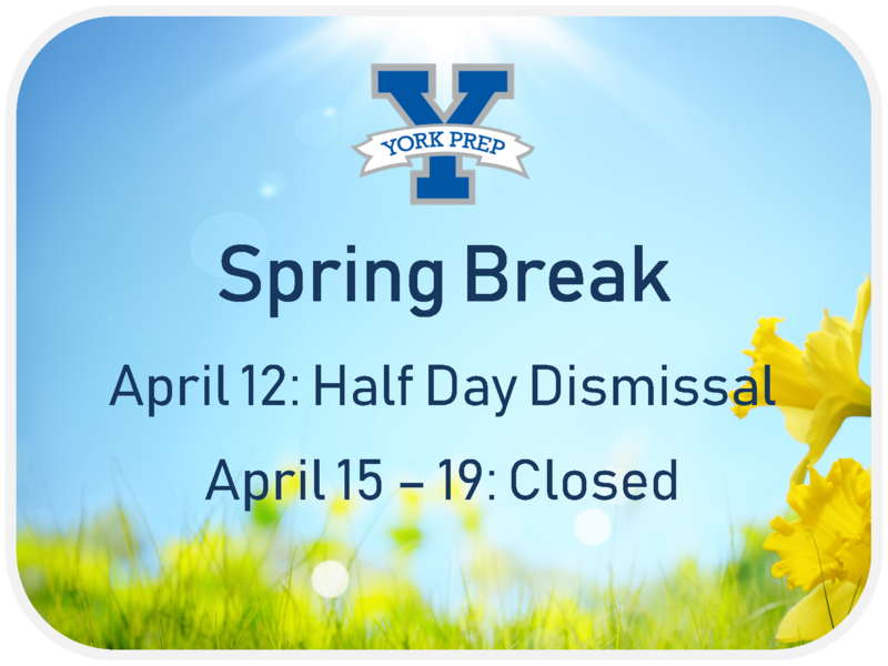 Closed for Spring Break 4/15-4/19 Featured Photo