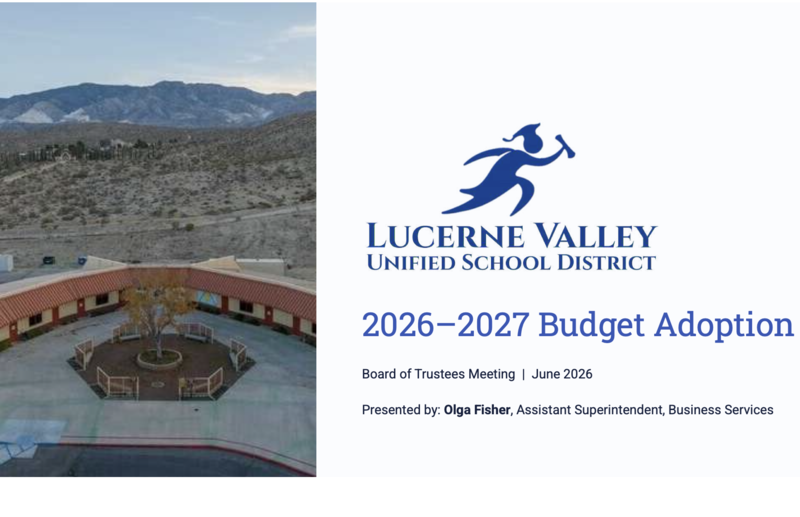 School District Budget Report Presented Featured Photo