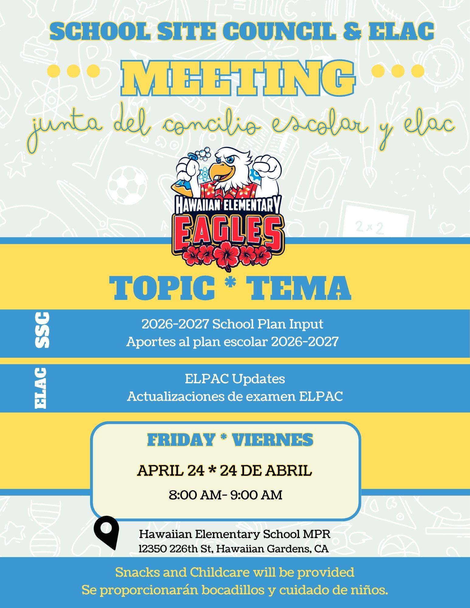 SSC Meeting