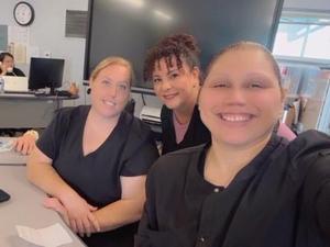 pharmacy students sitting