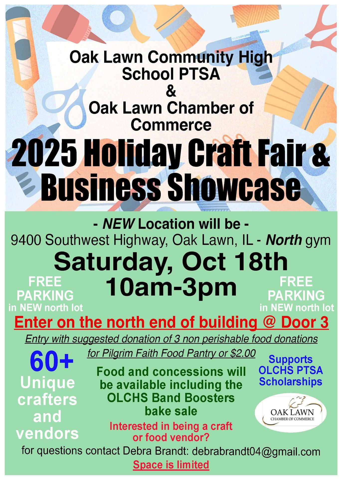 Craft Fair advertisement flyer