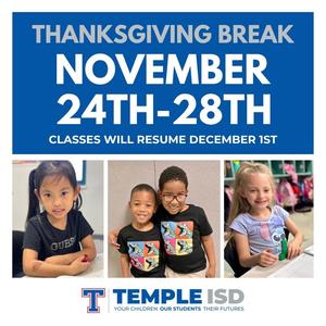 No school November 24-28