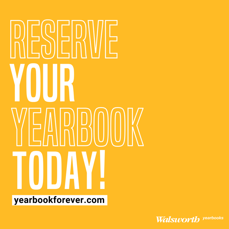 Yearbook sale infographic