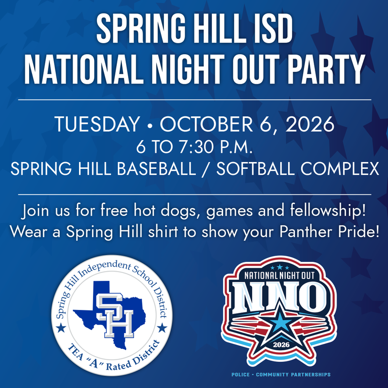 National Night Out - October 6