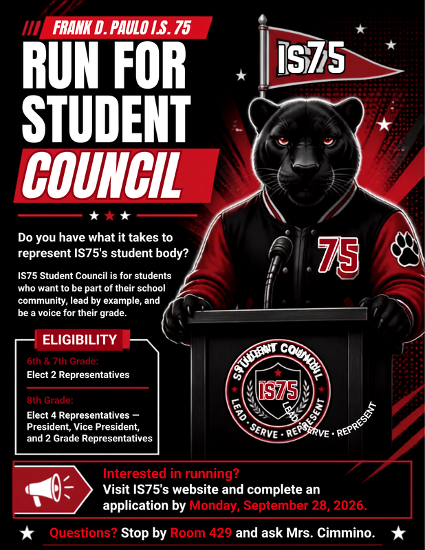 Student Council Information Flyer