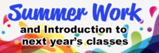 Get information about next years classes and summer work HERE Thumbnail Image