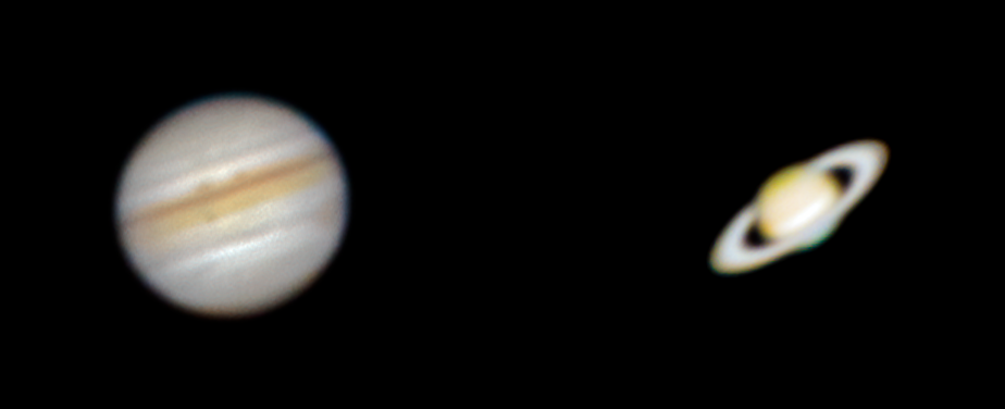 Jupiter & Saturn
