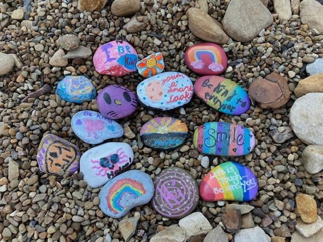 kindness rock garden