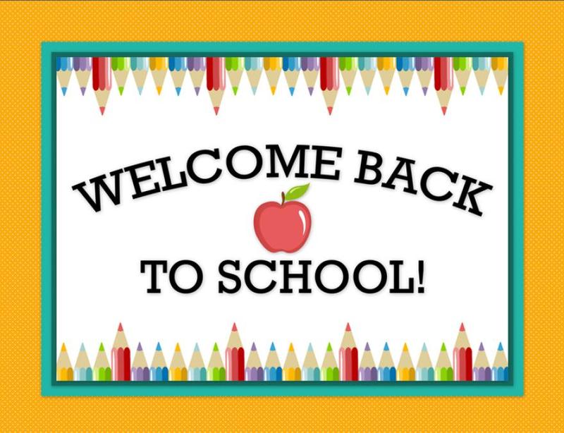 WELCOME BACK TO SCHOOL!!!! Featured Photo