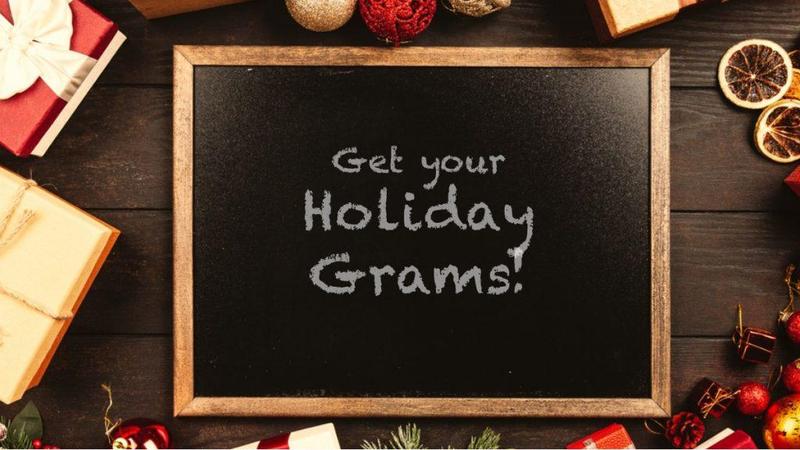 holiday grams