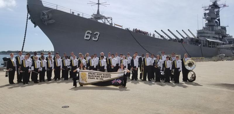 ehs band at battleship