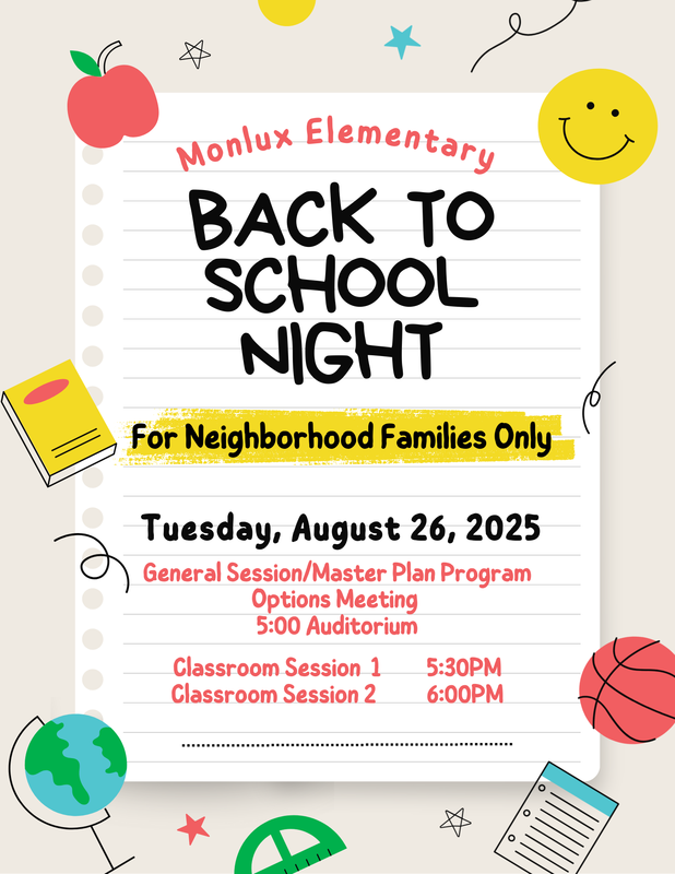 Back to School Flyer