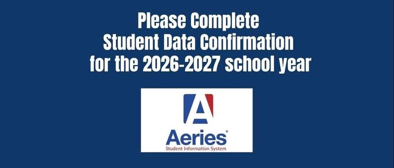 All Families: Annual Student Data Confirmation Requirement Featured Photo